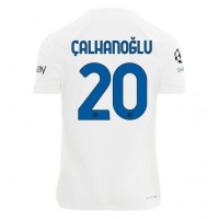 Dres Inter Milan Hakan Calhanoglu #20 Gostujuci 2023-24 Kratak Rukav